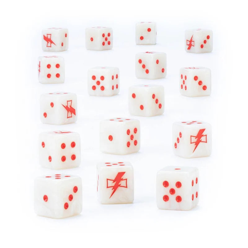 Games Workshop - Warhammer 40,000: White Scars Dice Set