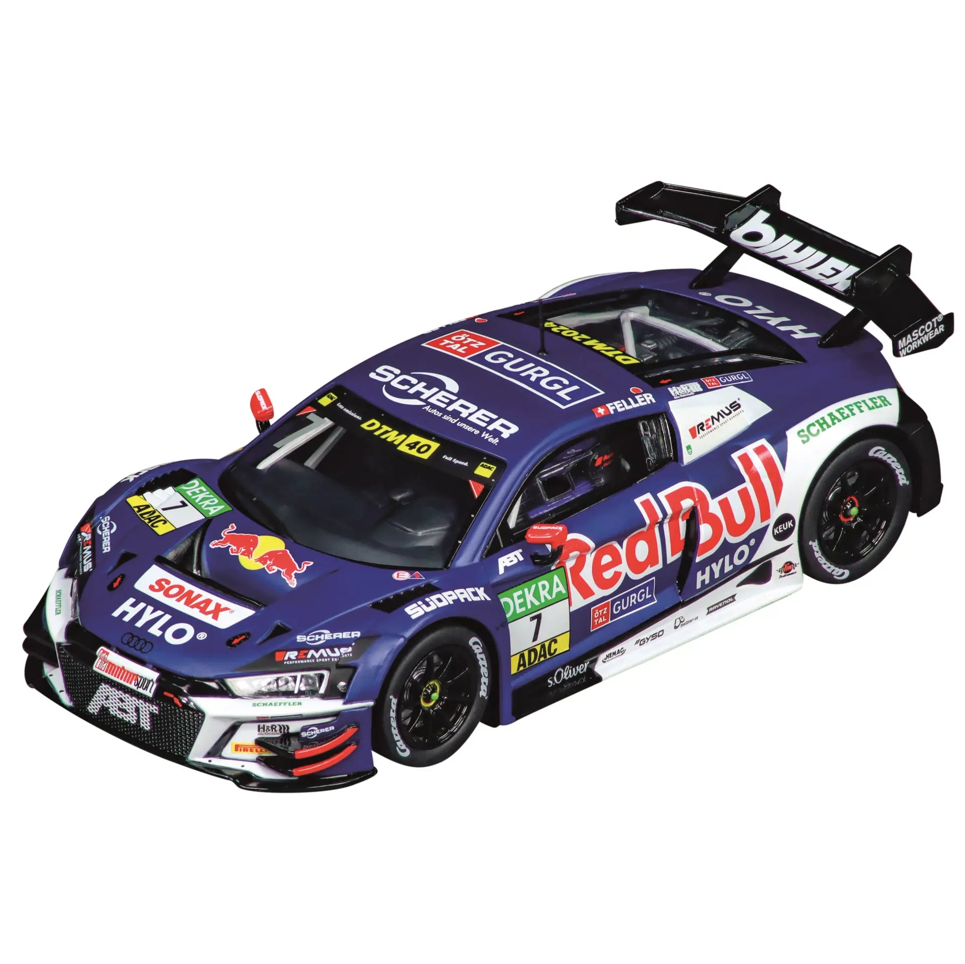 Carrera - Audi R8 LMS GT3 evo II "Abt Sportsline - Red Bull, No.7" DTM 2024 Analogo, Escala 1/32