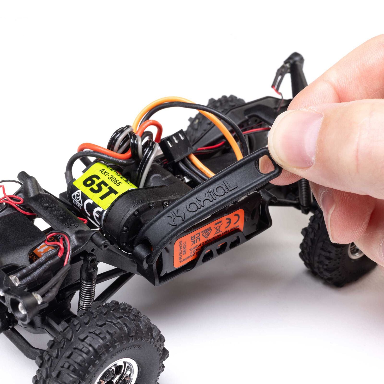 Axial - 1/30 Axial SCX30 Chevrolet K10 (Battery & Charger Included), Negra