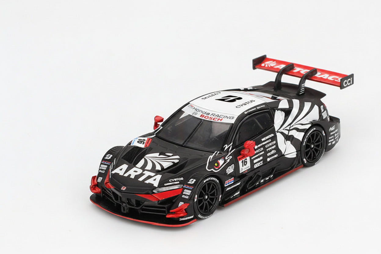 Mini GT - Honda NSX-GT "Type S" GT500 #16 "ARTA MUGEN NSX-GT " ARTA 2023 SUPER GT Series 1/64