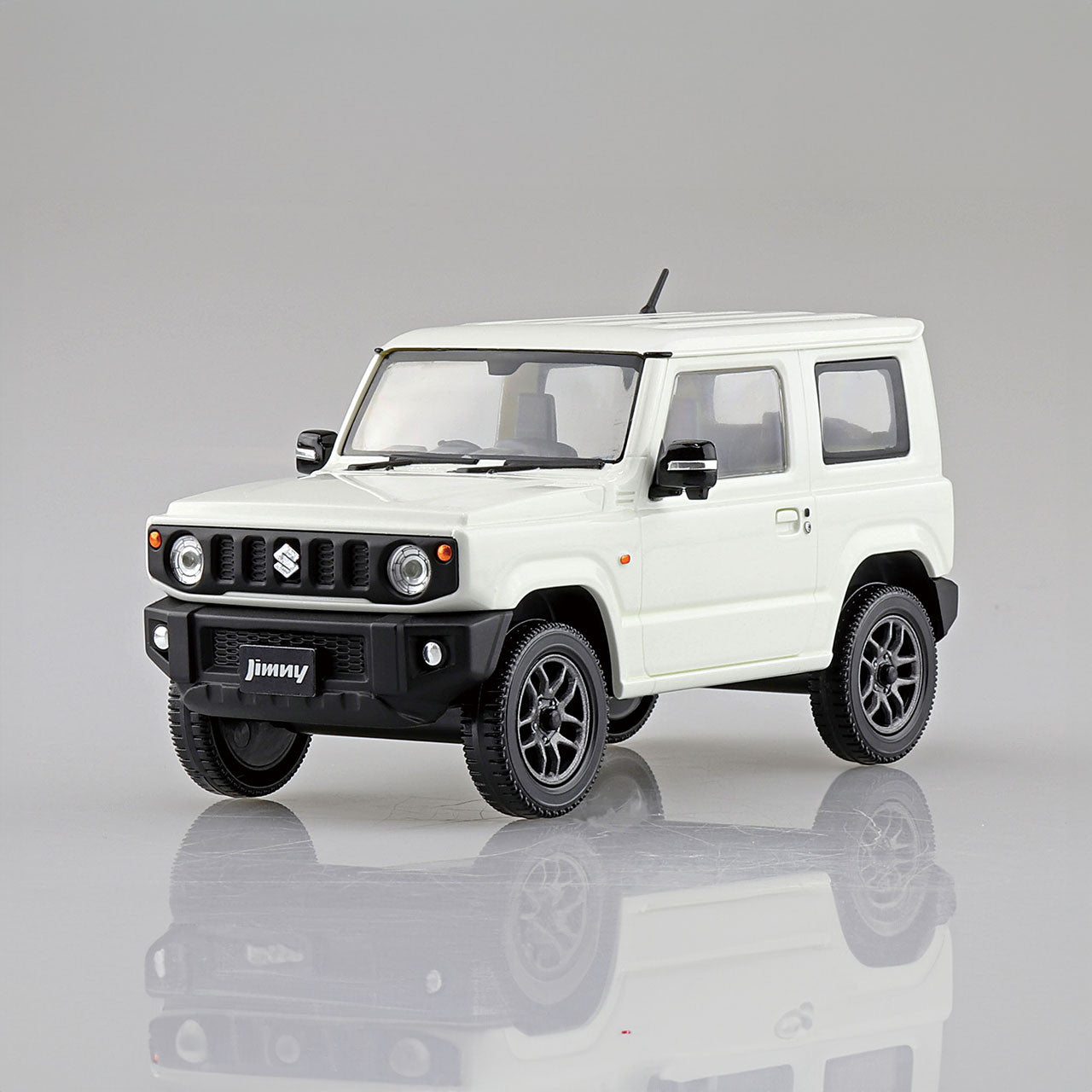 Aoshima Model Kits - 1/32 Snap Kit #08-E Suzuki Jimny (Pure White Pearl)