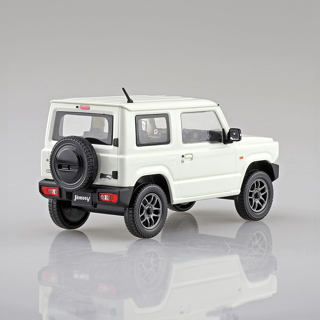 Aoshima Model Kits - 1/32 Snap Kit #08-E Suzuki Jimny (Pure White Pearl)