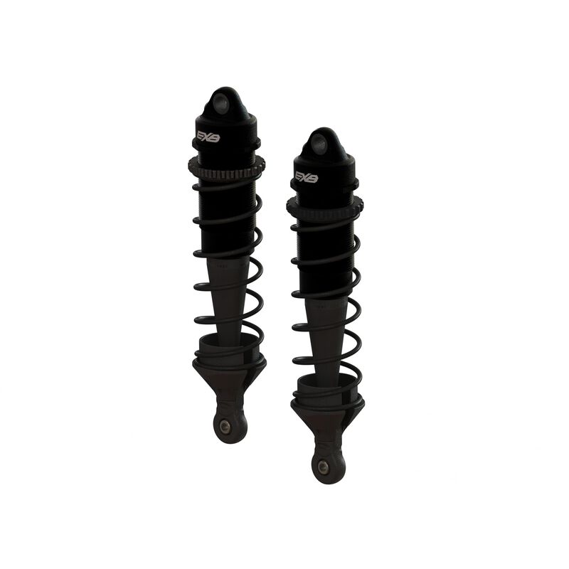 Arrma - Shock Set Bore:16mm, Length: 117mm, Piston: 8x1.2mm, Oil: 1300cSt Emulsion Caps