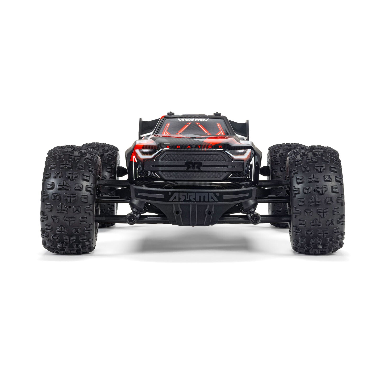 Arrma - Mini Kraton 3S BLX 4X4 1/16 RTR Brushless Speed Monster Truck (Black/Red) w/2.4GHz Radio