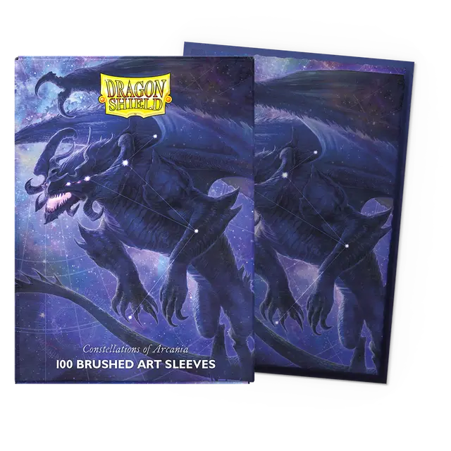 Arcane Tinmen - Dragon Shield - Signoir - Constellations - Brushed Art Sleeves - Standard Size