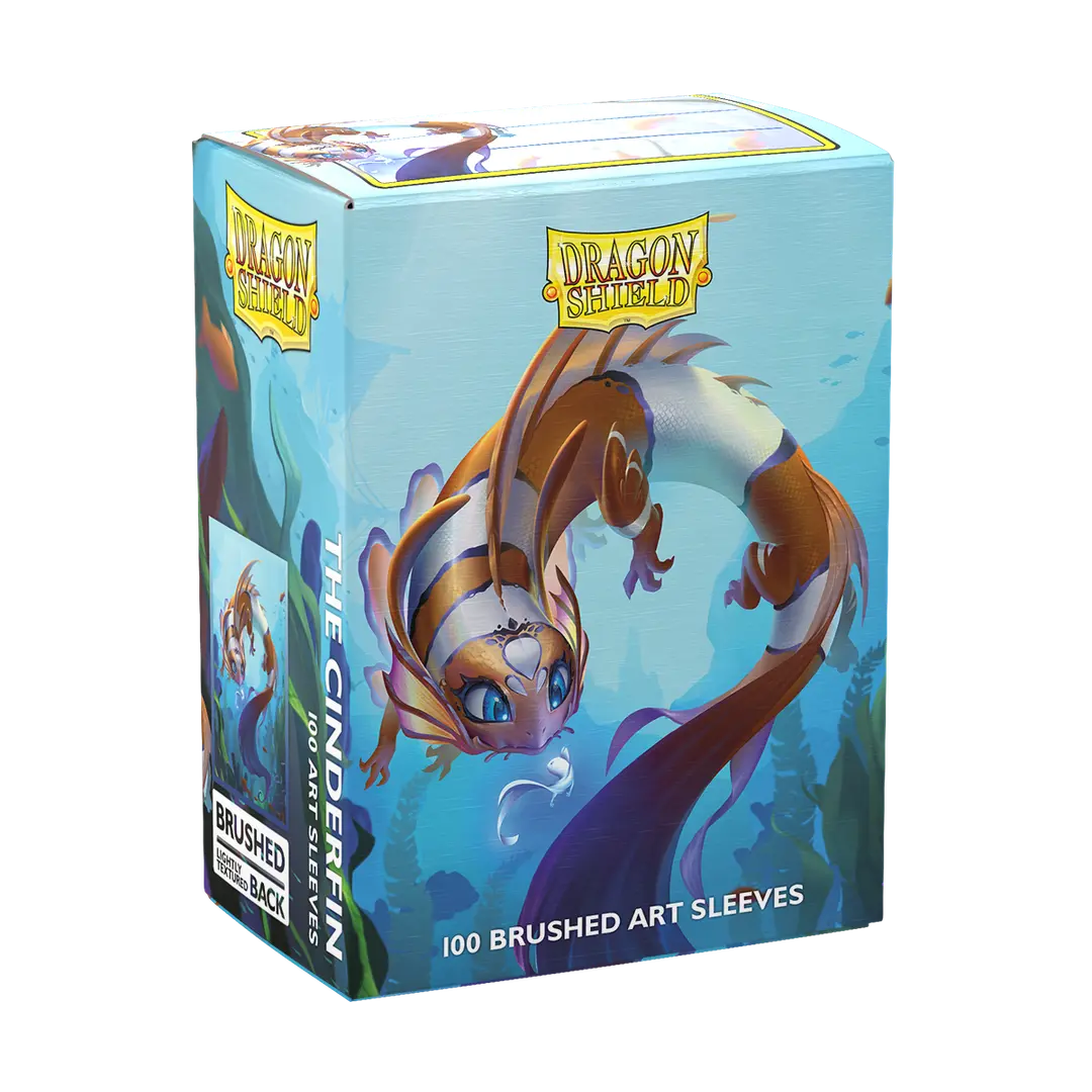 Dragon Shield - Matte Dual Art Sleeves - The Cinderfin - Standard Size