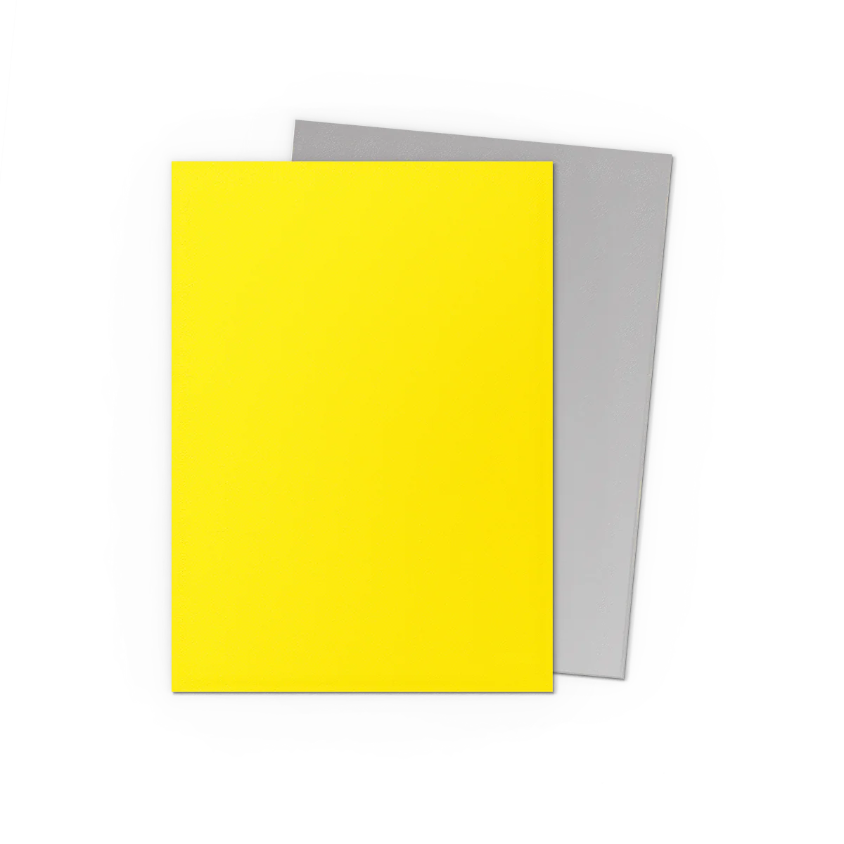 Arcane Tinmen - Dragon Shield - Yellow & Silver - Dual Matte Sleeves - Standard Size