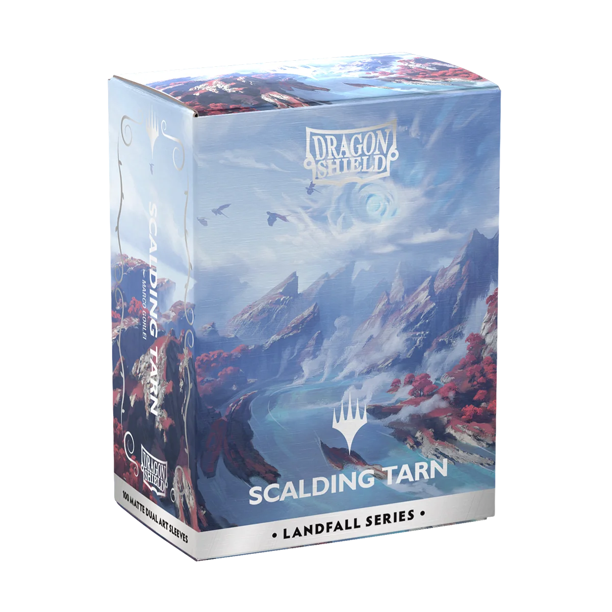 Arcane Tinmen - Dragon Shield - Landfall Series - Scalding Tarn - Matte Dual Art Sleeves - Standard Size