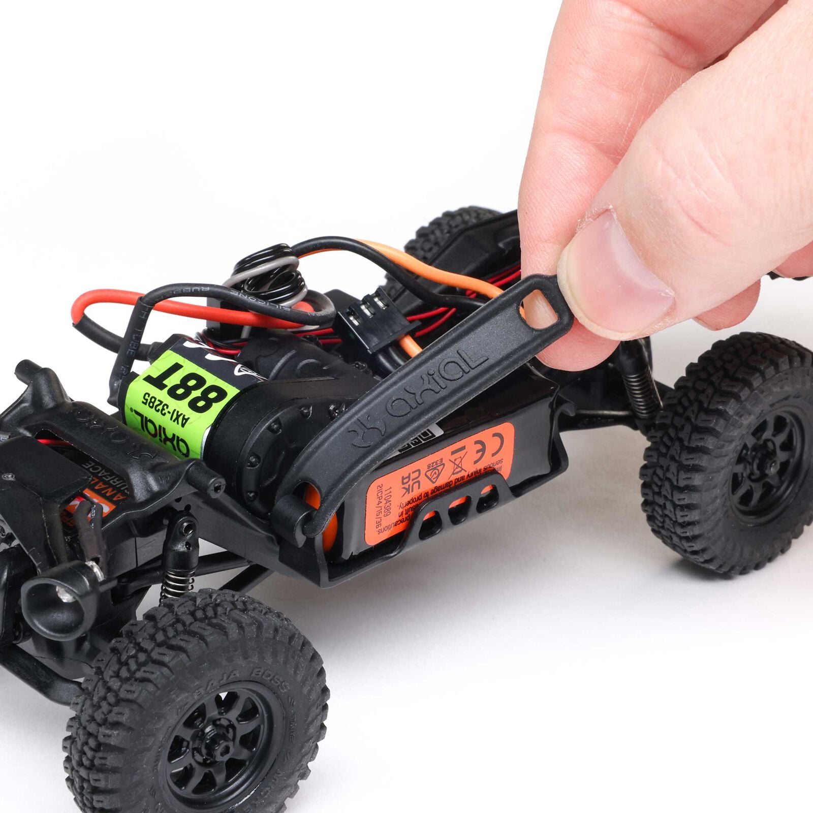 Axial - 1/30 Axial SCX30 Ford Bronco (Battery & Charger Included), Gris