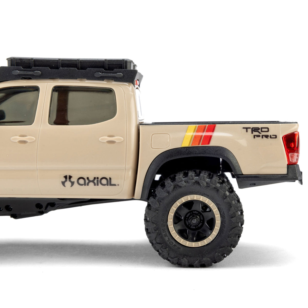 Axial - 1/30 SCX30 Toyota Tacoma TRD Pro 4X4 RTR, Overland Edition, Beige