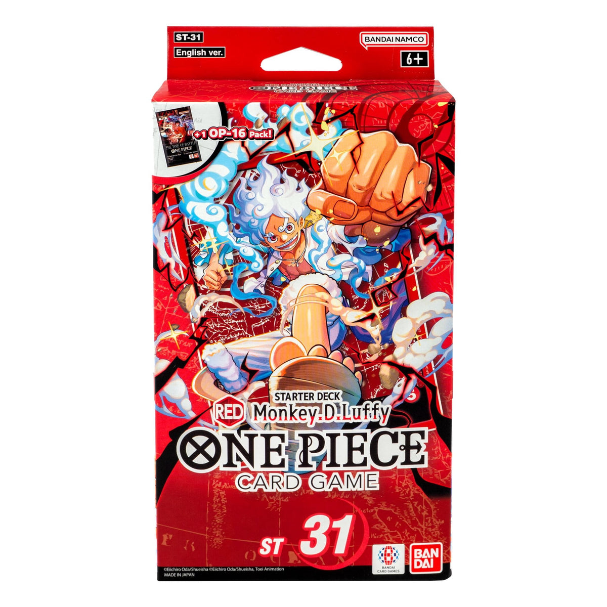 Bandai - One Piece Card Game Starter Deck - Monkey. D.Luffy - [ST-31]