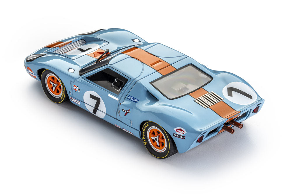 Slot.It - Ford GT40 1969 - 24h Le Mans / #7 - M. Hailwood, D. Hobbs - Análogo, escala 1/32