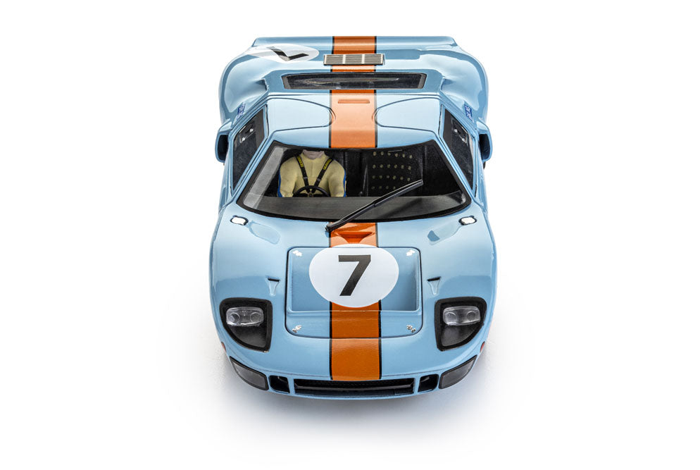 Slot.It - Ford GT40 1969 - 24h Le Mans / #7 - M. Hailwood, D. Hobbs - Análogo, escala 1/32