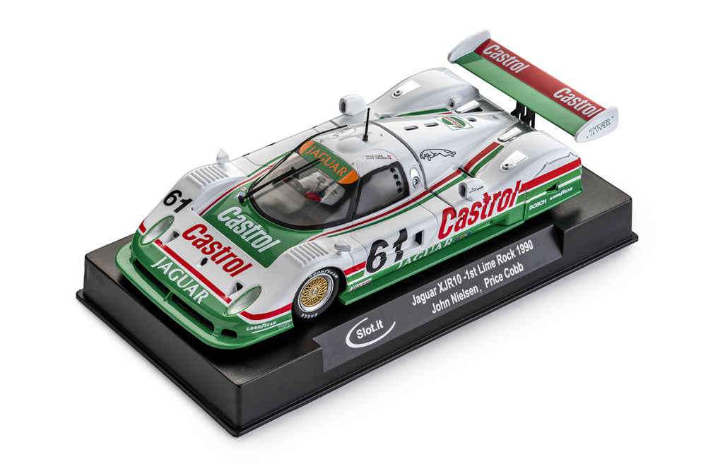 Slot.It - Jaguar XJR10 1990 - 1st Lime Rock / #61 - John Nielsen, Price Cobb - Análogo, escala 1/32