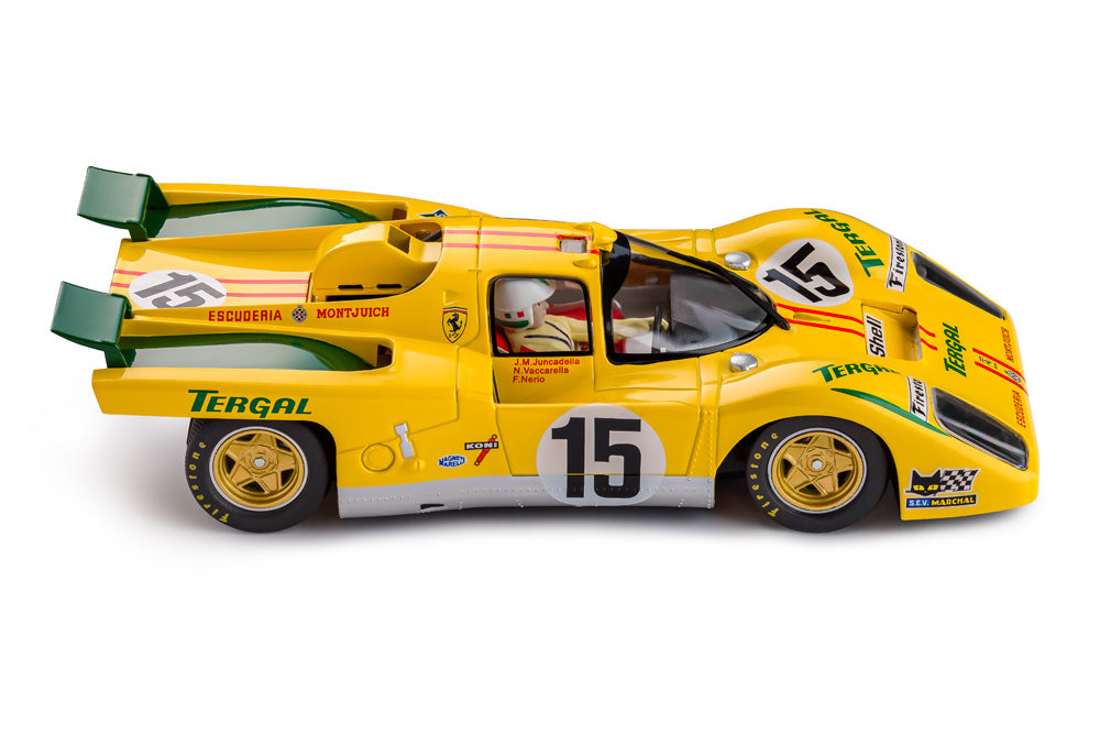 Slot.It - Ferrari 512M 1971 - Daytona #15 - N. Vaccarella, J. Juncadella - Análogo, escala 1/32