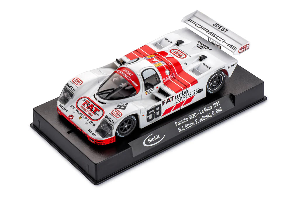 Slot.It - Porsche 962C FATurbo No. 58 - Análogo, escala 1/32