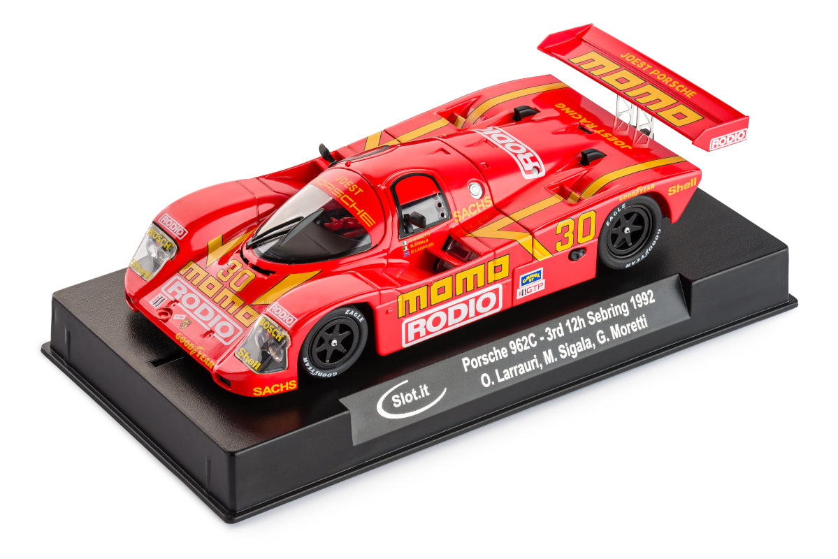 Slot.It - Porsche 962C 1992 - #30 - 3rd 12h Sebring - Análogo, escala 1/32