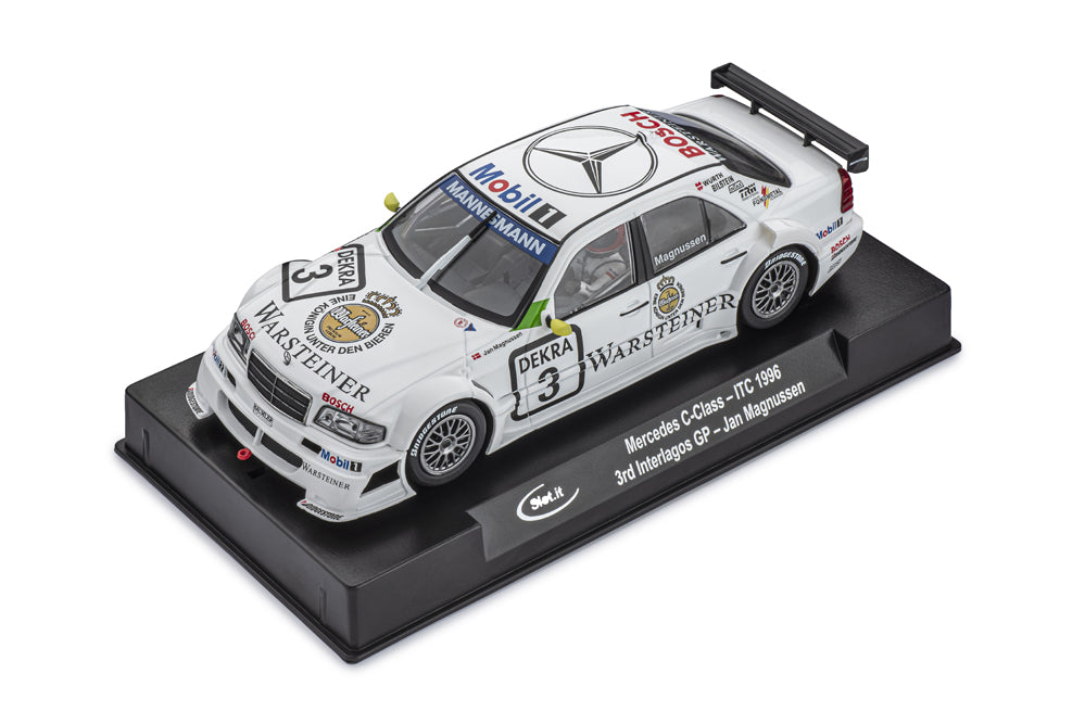 Slot.It - Mercedes C-Class ITC 1996 - 3rd Interlagos GP #3 - Jan Magnussen - Análogo, escala 1/32