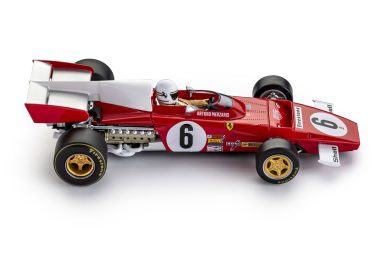 Policar - Ferrari 312 B2 - #6 - Arturo Merzario - Brands Hatch 1972, escala 1/32, analógico