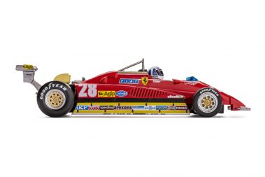 Policar - Ferrari 126 C2 - #28 - Didier Pironi - Long Beach GP 1982, escala 1/32, analógico