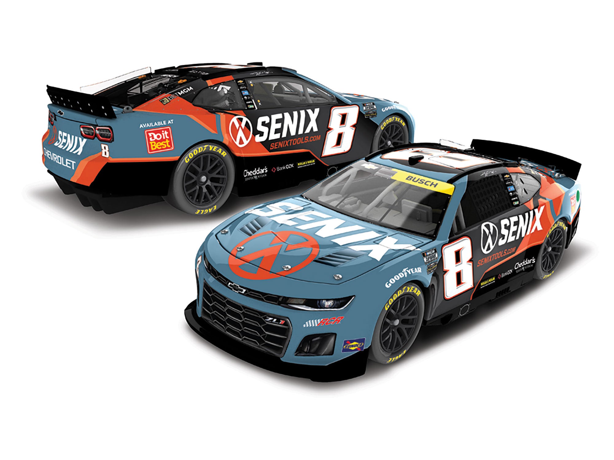Lionel Racing - Kyle Busch #8 Senix Tools 2025 Chevrolet, escala 1:64