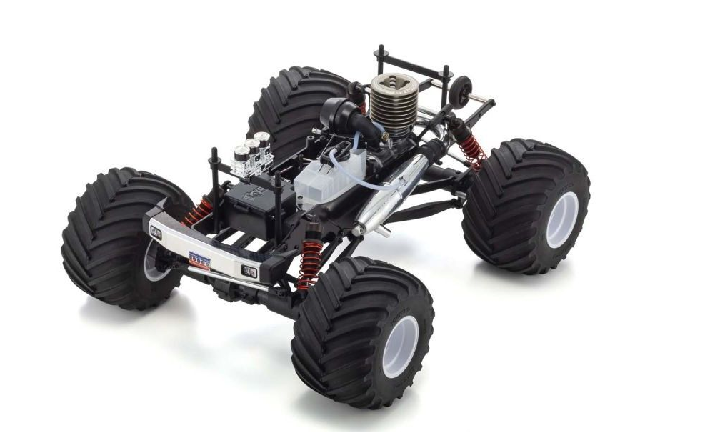 Kyosho - USA-1 GP 1/8 4WD ReadySet Nitro Monster Truck w/Syncro KT-231P+ 2.4GHz Radio