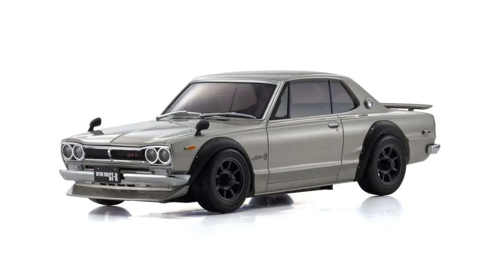 Kyosho - MINI-Z RWD MR-04 readyset NISSAN SKYLINE 2000GT-R (KPGC10) Tuned Ver. Silver