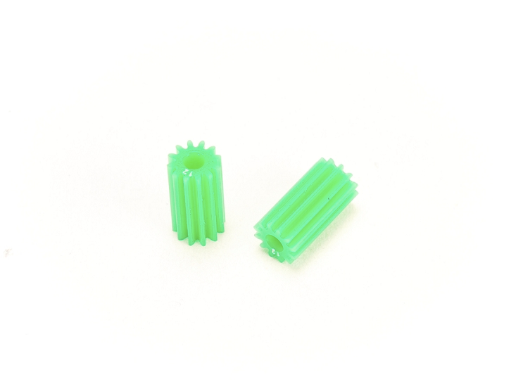 PN Racing - PNWC Machine Cut Delrin 64P 12T Long Pinion (2pcs) (Green)