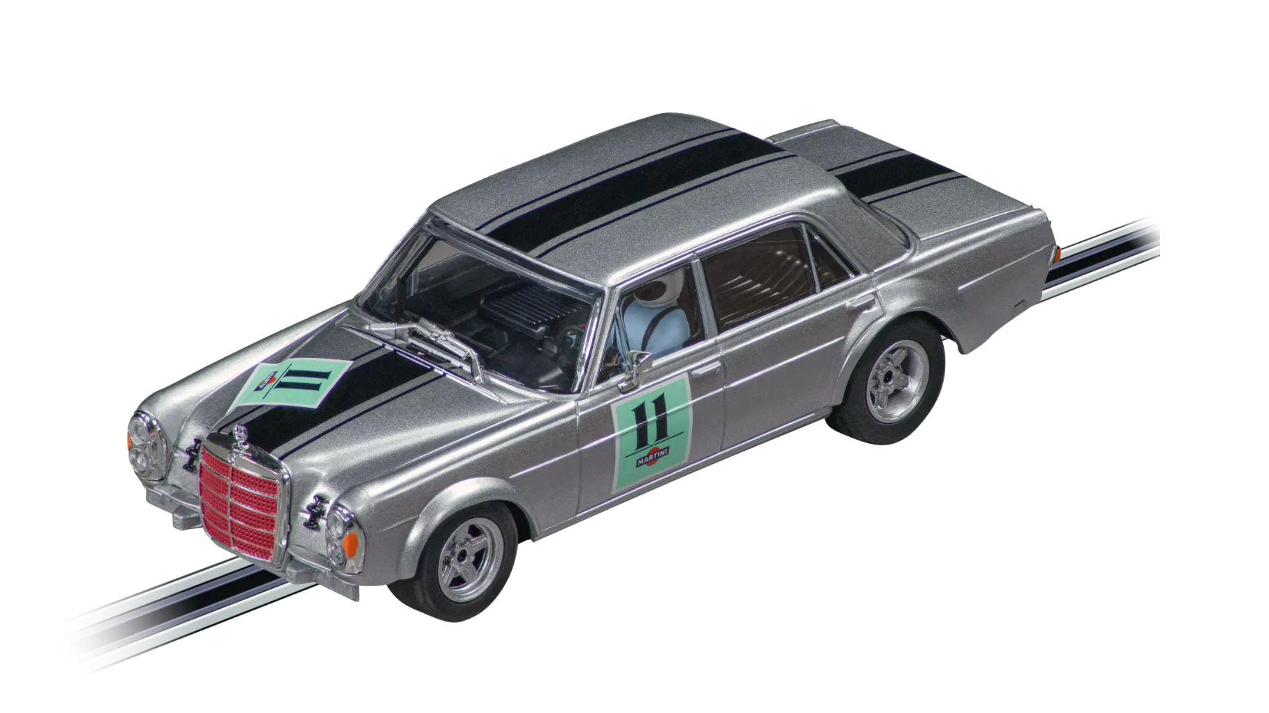 Carrera - Mercedes-Benz 300 SEL 6.3 AMG "Preis der Nationen 1970, No.11" - Digital, escala 1/32