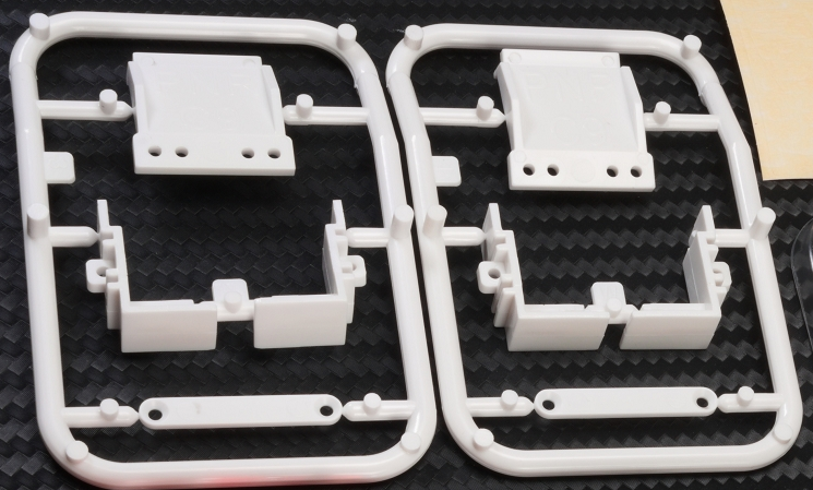 PN Racing - Body Mounting Kit Set White For PNR Concept C9 Body