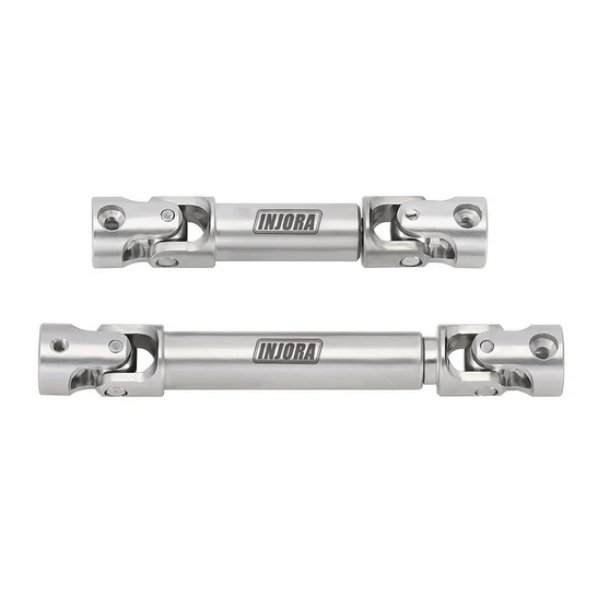 INJORA - Stainless Steel Drive Shafts for 1/18 TRX4M Defender Bronco (4M-18)