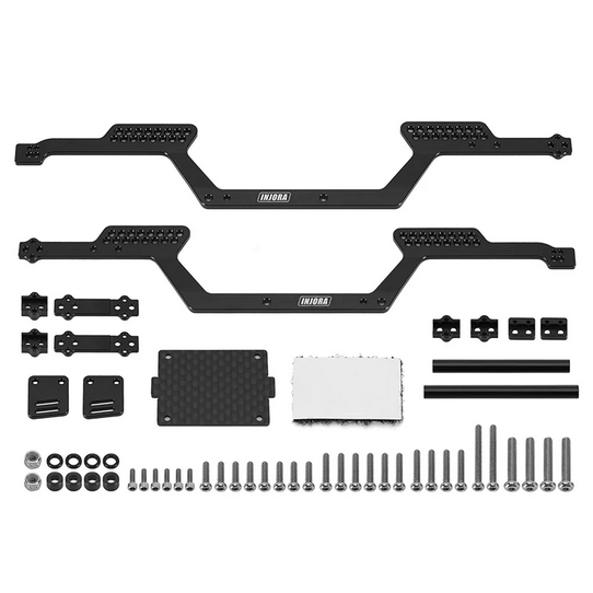 INJORA - Universal LCG Chassis Frame Kit for 1/18 TRX4M (Aluminum)
