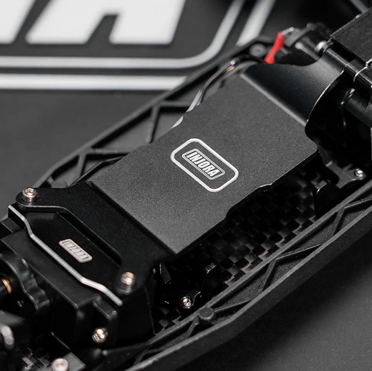 INJORA - Aluminum Brushless ESC Mount with Battery Holder for 1/24 Buggy Losi Micro-B