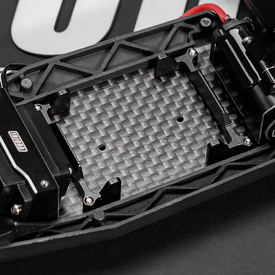 INJORA - Aluminum Brushless ESC Mount with Battery Holder for 1/24 Buggy Losi Micro-B