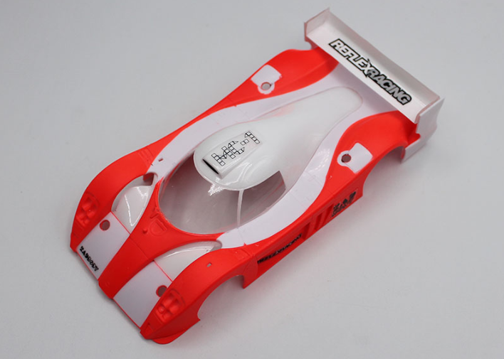 Reflex Racing - RAD009 Rad Body Toyota GT One Lexan Roof and Wing Set