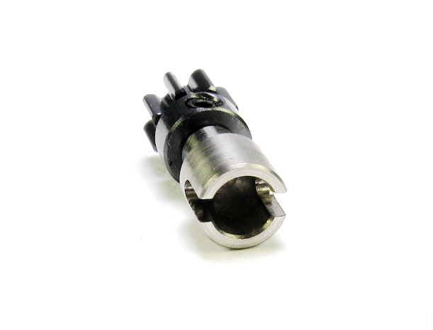 PN Racing - Mini-Z Buggy Stainless Steel Center Coupler with 7075 Alm Pinion