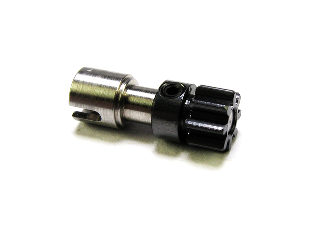 PN Racing - Mini-Z Buggy Stainless Steel Center Coupler with 7075 Alm Pinion