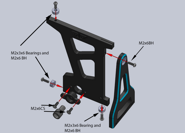 Reflex Racing - RX547V2 1/28 Set Up Station with Carrying Case Version 2