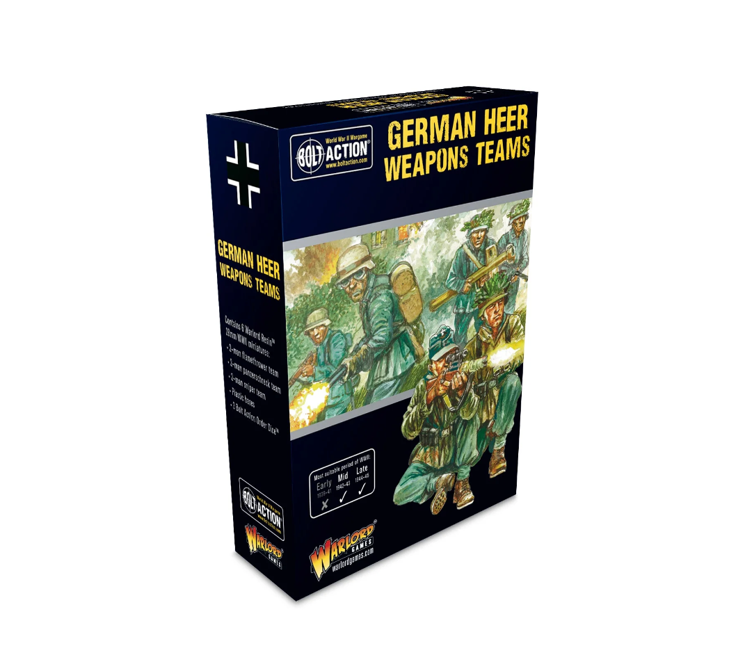 Warlord Games- German Heer Weapons Teams