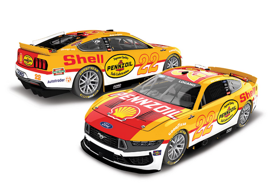 Lionel Racing - JOEY LOGANO #22 SHELL-PENNZOIL THROWBACK 2025 escala 1:64