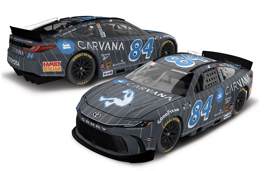 Lionel Racing - J JOHNSON #84 CARVANA SHAQ 2025 escala 1:64