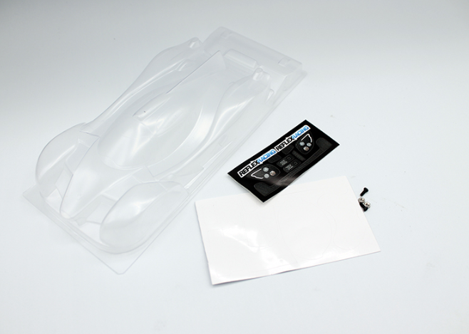 Reflex Racing - RAD001 Radbody Lumpy (LMP3 with Fin) 1/28 Scale Lexan Body