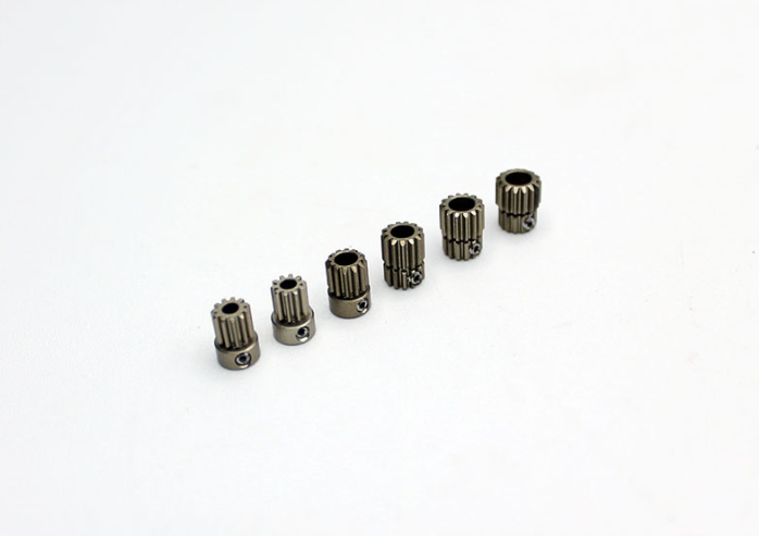 Reflex Racing - RX540 64 Pitch Hardcoated Alumiunm Pinion Gear Set Version 2