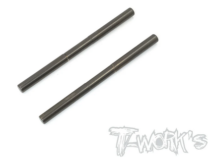 T-Work´s - TO-262-MP10-RL DLC coated rear Lower Arm Shaft 4.5x69mm (For Kyosho MP10 / MPTKI2) 2pcs.