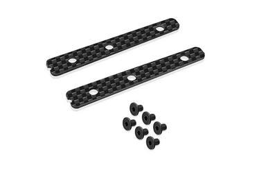 T-Work´s - TO-354-A-1 Graphite Plate Rear Compostite Brace 1.0mm ( For Kyosho MP11 )