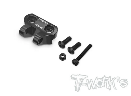 T-Work´s - TO-281-MP11 7075-T6 Alum. Rear Tension Rod Mount ( For Kyosho MP11 )