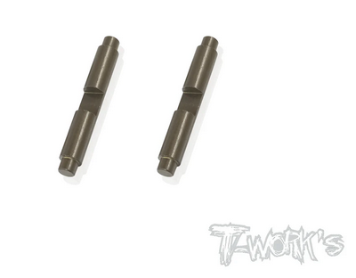 T-Work´s - TO-258-MP9-2 Hard Coated 7075-T6 Alum. Diff Cross Pin ( For Kyosho MP9/MP9e EVO/MP10/MP11 )