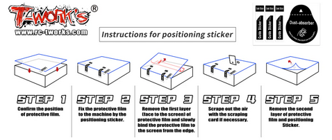 T-Work´s - TA-085-T10PX Screen Protector for FutabaT10PX
