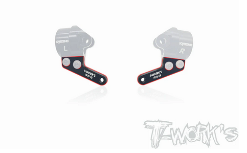 T-Work´s - TO-354-L 7075-T6 Alum. Steering Arm ( For Kyosho MP11 )