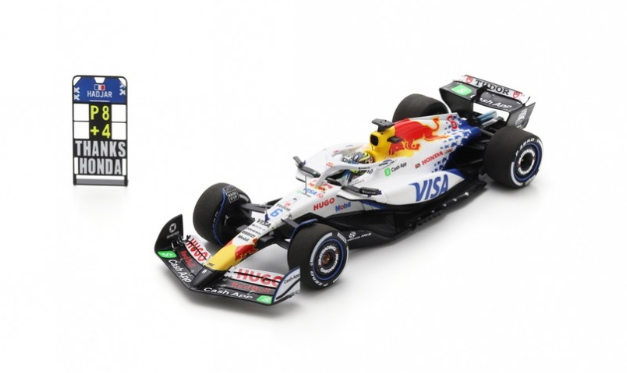 Spark - Isack Hadjar Racing Bulls VCARB 02 No.6 Visa Cash App Racing Bulls Formula One Team 8th Japanese GP 2025, escala 1:43